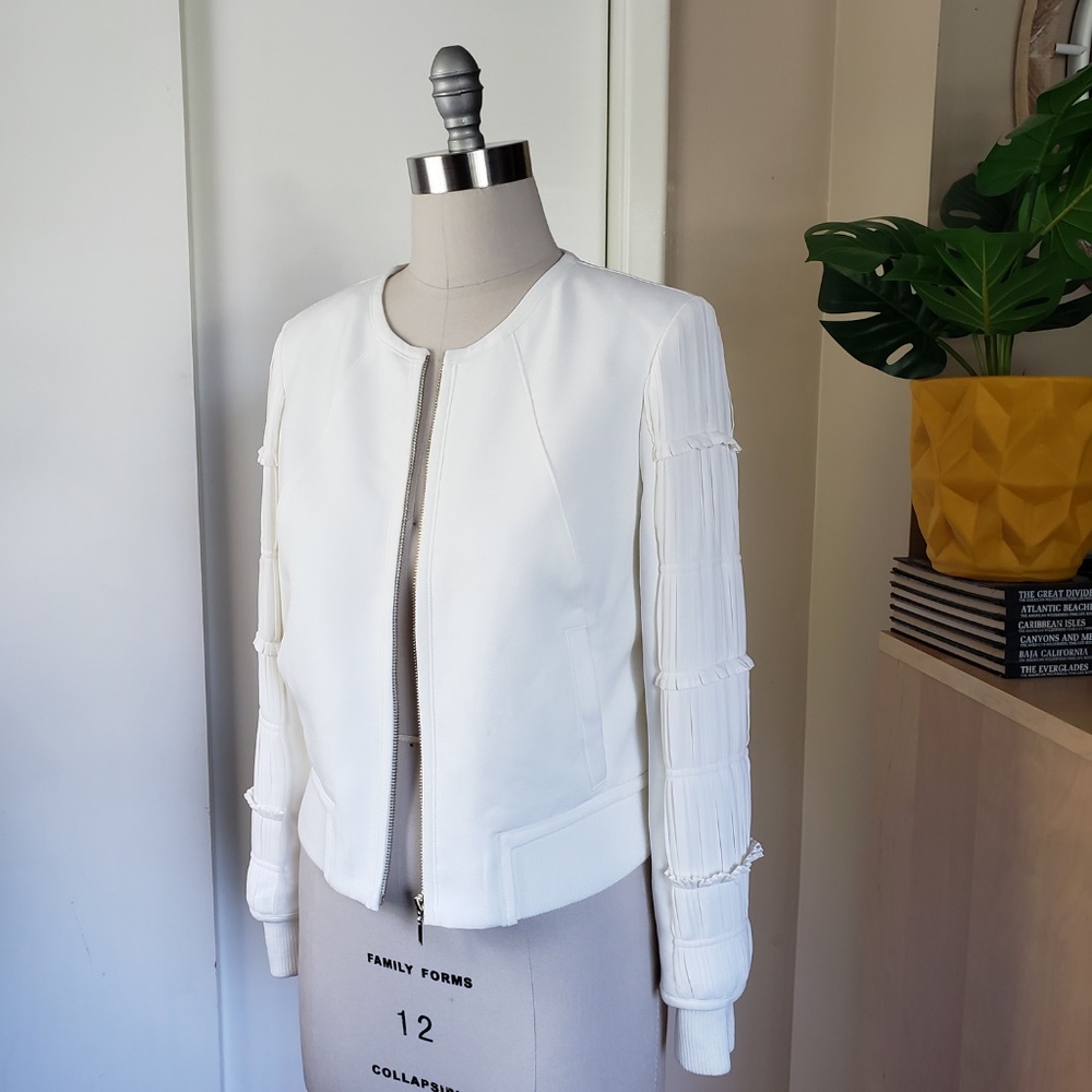 WHBM Novelty Sleeve Jacket Size 8 NEW!
